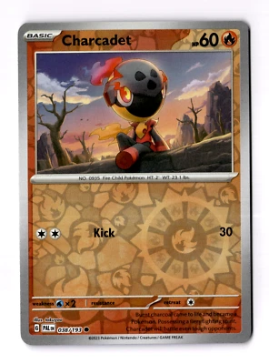 Charcadet 038/193 Sv02: Paldea Evolved Reverse Holo - Image 1 of 3