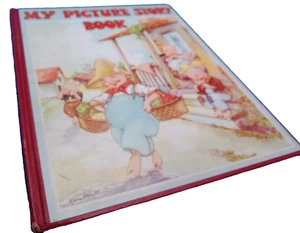 My Picture Story Book 1941 book HB Watty Piper Eulalie WWII era Mother Goose - Picture 1 of 12