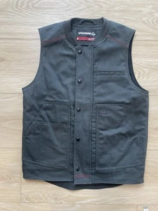 Wolverine Men Small Dark Grey Granite Vest Insulated Full Zip Sleeveless Utility - Picture 1 of 9