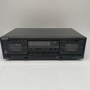 Sony TC-WR670 Auto Reverse Stereo Cassette Deck HX-PRO *SERVICED READ - Afbeelding 1 van 7