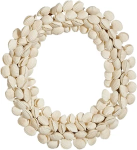 Weißer Muschel Muschelkranz 11 Zoll - Bild 1 von 1