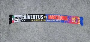 Juventus Turin vs FC Barcelona Championsleague Finale Schal Spielscha 2015 - Bild 1 von 1