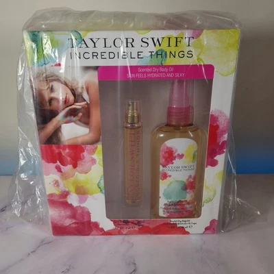 Taylor Swift Incredible Things Aceite Corporal y Perfume Rollerball Set de Regalo Nuevo en Caja Sellado Foto 1 de 2