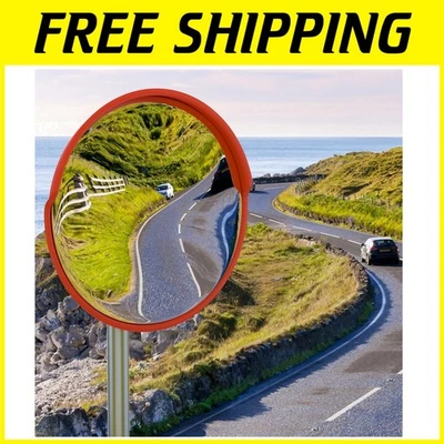 Espelho de segurança convexo 32" - Vigilância de segurança ajustável - Imagem 1 de 4