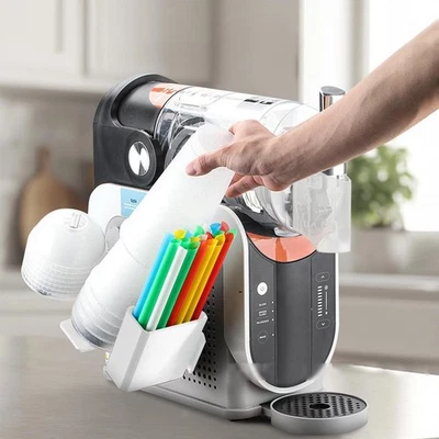 Portavasos y Tapa Restaurante Tazas Dispensador Multiusos Almacenamiento de Vajilla Foto 1 de 4