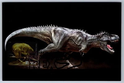 #5412 T REX Dinosaur FDC Maxi Card Pictorial Cancel - Image 1 of 2