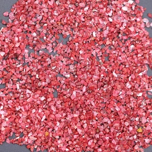 Polvo de diamante natural sin cortar de 10,00 quilates color rojo polvo de diamante áspero para collares - Imagen 1 de 10