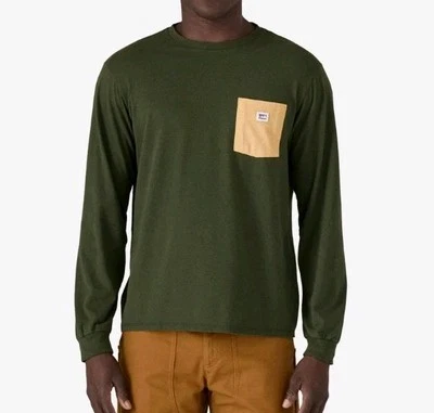 Camiseta PATAGONIA Manga Larga Para Hombre XXL Responsibili-Tee Utility Ropa Activa Cabina Foto 1 de 4