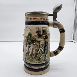 Vintage Ceramarte Brazil Avon Handcrafted 1983 Football Beer Stein - Picture 1 of 9
