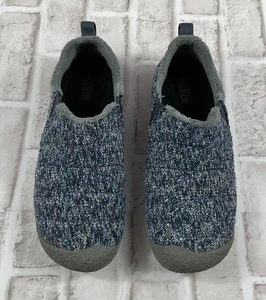 Keen Hausschuhe Damen Gr. 9 blau grau Howser II kuschelig bequem Schuhe Slipper - Bild 1 von 6
