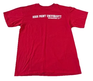 T-shirt High Point University Recreation Nike rossa DBL lati uomo media - Foto 1 di 5