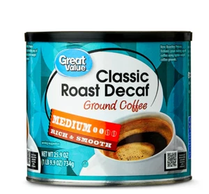 Great Value Decaf Classic Medium Roast Ground Coffee, 25.9 oz - Picture 1 of 1