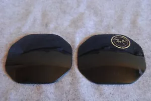 bausch & lomb b&l ray ban sunglass lenses grey nos - Picture 1 of 1