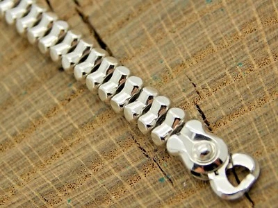 Nuevo de Lote Antiguo Reloj de Expansión Lleno de Oro Blanco Correa Anillo Extremo De Colección Sin Usar JB Champion Foto 1 de 4