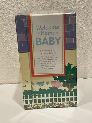 NEW-Mrs. Grossman’s Stickers "Welcome Home Baby" Keepsake Box Rare Discontinued - Image 1 of 4