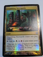Crumbling Necropolis - Foil LP MTG Shards of Alara Magic 2B3
