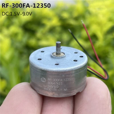 MABUCHI RF-300FA-12350 DC3V-12V 6V 9V Mini 24mm Round Motor Car AV CD DVD Player - Image 1 of 4