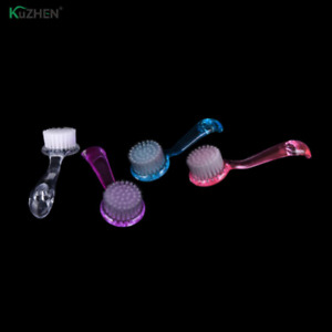 Soft Bristle Brush Scrub Plastic Non-electric Facial Cleanser BrushFace Cleaning