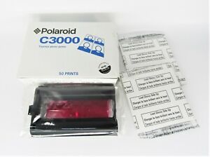 Polaroid C3000 media (50 sheets per pack) Digital Mini Portrait super Rare Japan