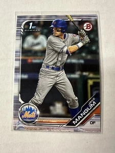 Jake Mangum RC 2019 Bowman Draft #BD95 Mets 1st Bowman Rookie - Bild 1 von 2