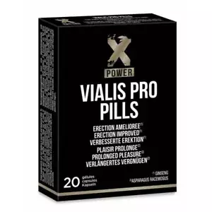 Vialis Pro pastillas estimulantes y retardantes 20 - Imagen 1 de 1