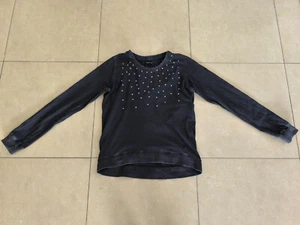 RESERVIERT junge sexy Damen Mädchen romantische Bluse Gr. XS Top Geschenkidee schwarz - Bild 1 von 10