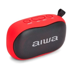 AIWA Cassa Bluetooth Portatile Rosso - Mini Cassa Altoparlante Bluetooth Piccola - Foto 1 di 11