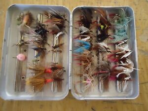 perrine fly box # 66 with flies