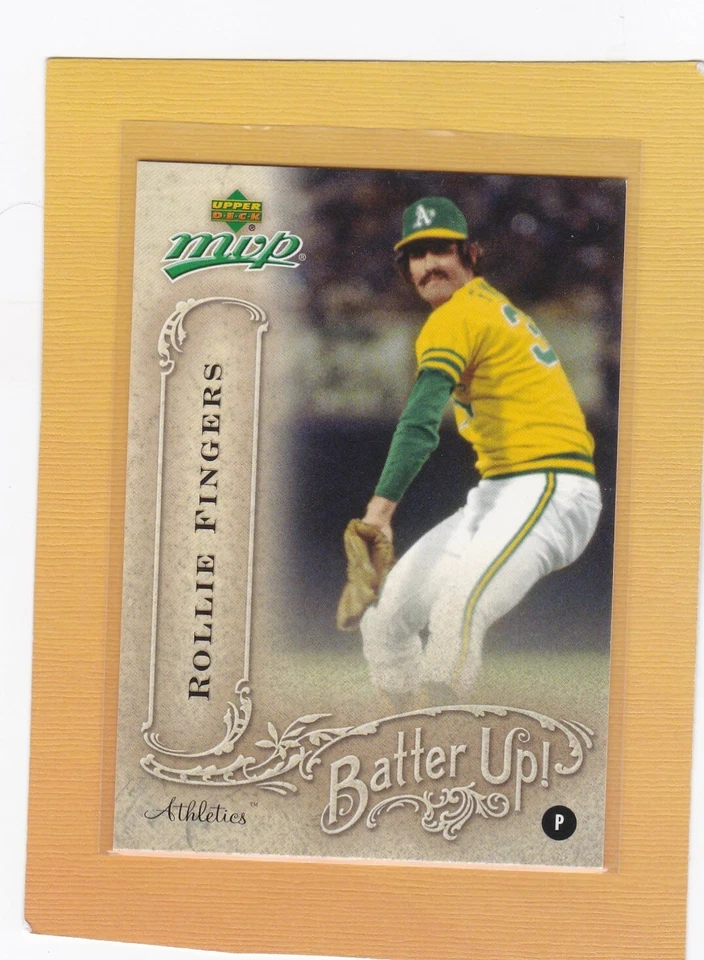 2005 UPPER DECK MVP BATTER UP ROLLIE FINGERS #BU-36 A'S NMMT *66258 - Image 1 of 1