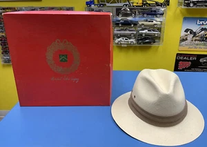 Stetson Original Panapore Strohhut, kleine Größe 6 3/4 -6 7/8 Made in USA - Bild 1 von 13