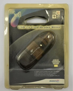 CELLULARE ~ USB 2.0 TUTTO IN UNO 23 IN 1 LETTORE SCHEDE SCRITTO in confezione CR-SDMMC - Foto 1 di 9