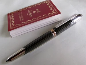 Cartier Cougar de Cartier Fountain Pen 18K F Nib - Picture 1 of 12