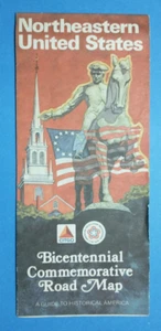 OLD Road Map CITGO Northeastern United States 1975-76 Bicentennial Commemorative - Picture 1 of 4