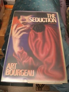 The Seduction by Art Bourgeau 1st Edition HC 1988 mystery sleaze pulp novel RARE - Bild 1 von 4