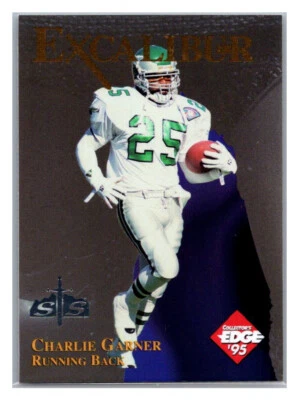 1995 Collector's Edge Excalibur 22K Sword Stone Silver Charlie Garner #23 TC8786 - Image 1 of 2