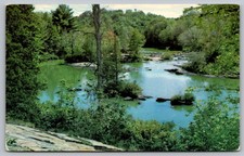 Trois Rivieres Quebec Canada Scenic River Landscape Chrome Cancel WOB Postcard