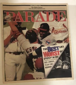 27. Dezember 1998 Parade Magazin Mark McGwire Sammy Sosa - Bild 1 von 2