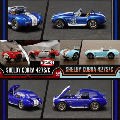 Coche modelo diecast Fine Works64 1:64 Shelby Cobra 427 Foto 1 de 4
