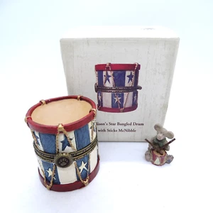 Boyds Treasure Box4022177 Madison's Star Bangled Drum Sticks McNibble 1E - Picture 1 of 10