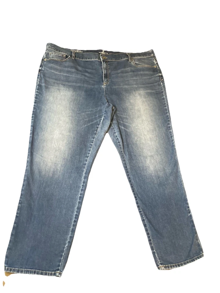 Liz Claiborne Jeans Women’s 22W/Blue/City Fit/Skinny Boyfriend/Lightweight/Soft - Image 1 of 4