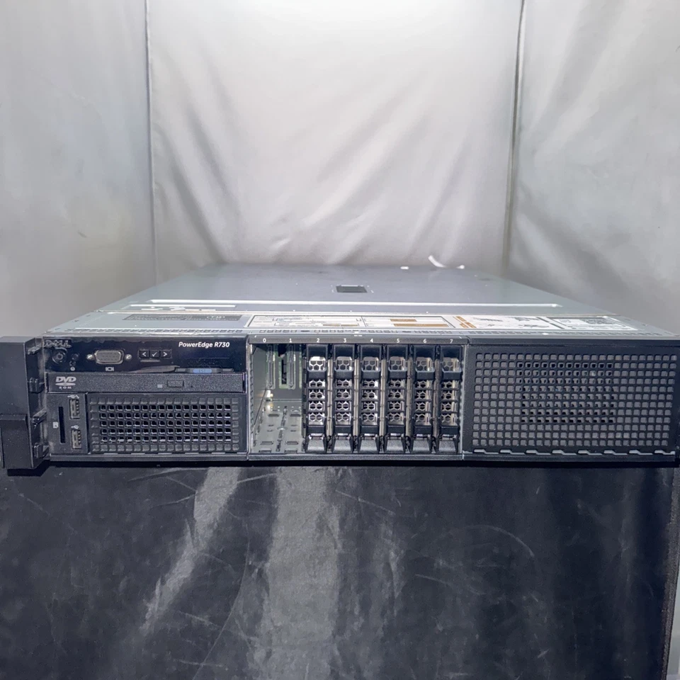 Dell Poweredge R730 Xeon E5-2670 v3 2.3ghz 24-Cores 32gb H730 NO Hard drives - Image 1 of 4
