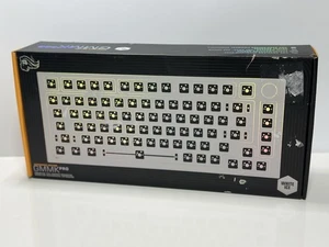 *MISSING CABLE* Glorious GMMK Pro Barebones 75% Mechanical keyboard White Ice - Picture 1 of 5