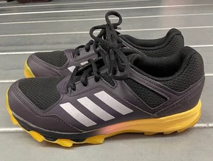 Adidas Fabela Rise Feldhockeyschuhe Damen 7 schwarz Mesh Sport aktiv - Bild 1 von 9