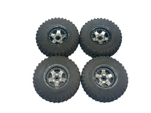 Proline 10142 Hyrax 1.9 Crawler Tires W Probuild Aluminum Wheels Set Of 4 #15439 - Picture 1 of 3