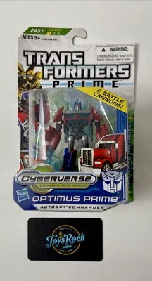 Transformers Prime Cyberverse  Optimus Prime Autobot Commander New - Image 1 of 4