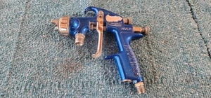 DeVilbiss Compact HVLP Spray Gun with Com 507 trans-tech tip! Made In The UK! - Picture 1 of 15