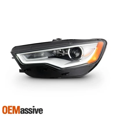 Para 12-15 Audi A6 Quattro 13-15 S6 HID LED DRL Proyector Faros Driver Foto 1 de 4