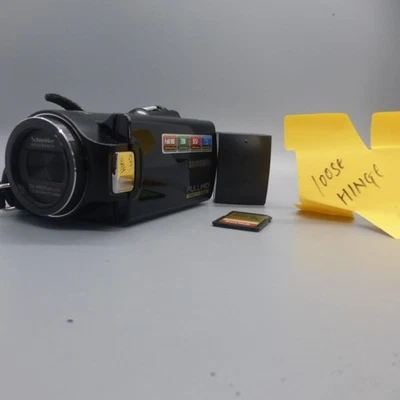 Samsung HMX-H200BP Handheld High Definition Camcorder Black Tested - Image 1 of 4