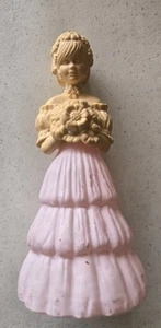 Botella vacía vintage años 70 Avon Garden Girl jarra dulce honestidad - Imagen 1 de 7