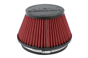 Filtro de repuesto de admisión de aire HPS 6" 5" longitud 7,5" base 5" superior HPS-4302-ROJO - Imagen 1 de 3